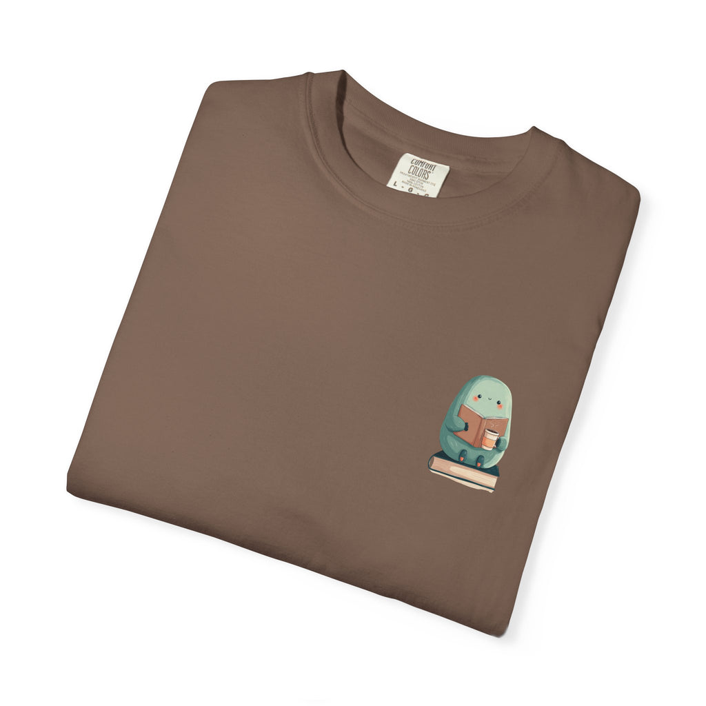 Bookish Caterpillar cute reading graphic tee