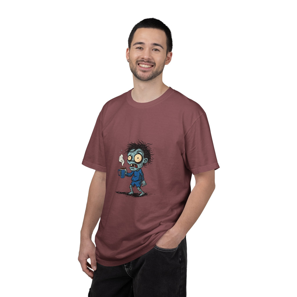 Coffee Zombie funny Halloween graphic tee