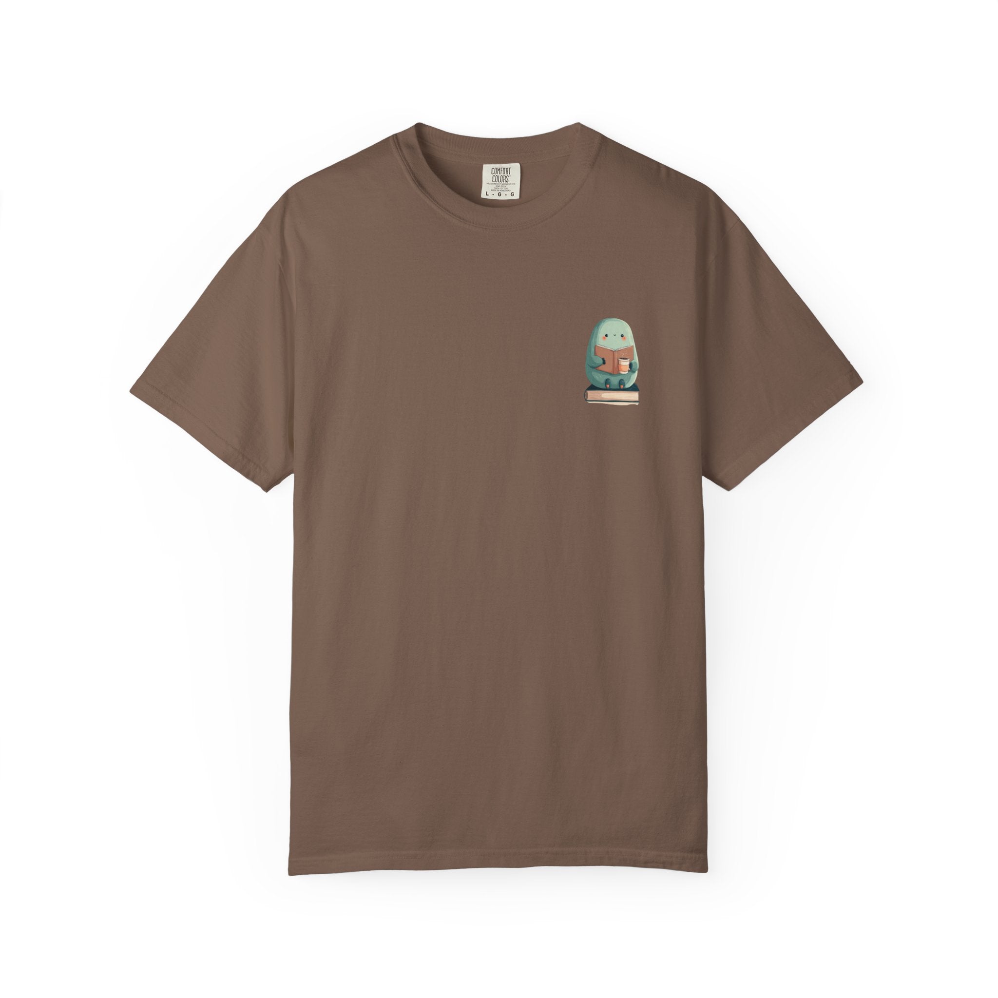Bookish Caterpillar cute reading graphic tee