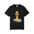 Bookish Duck cute nerdy reading graphic tee