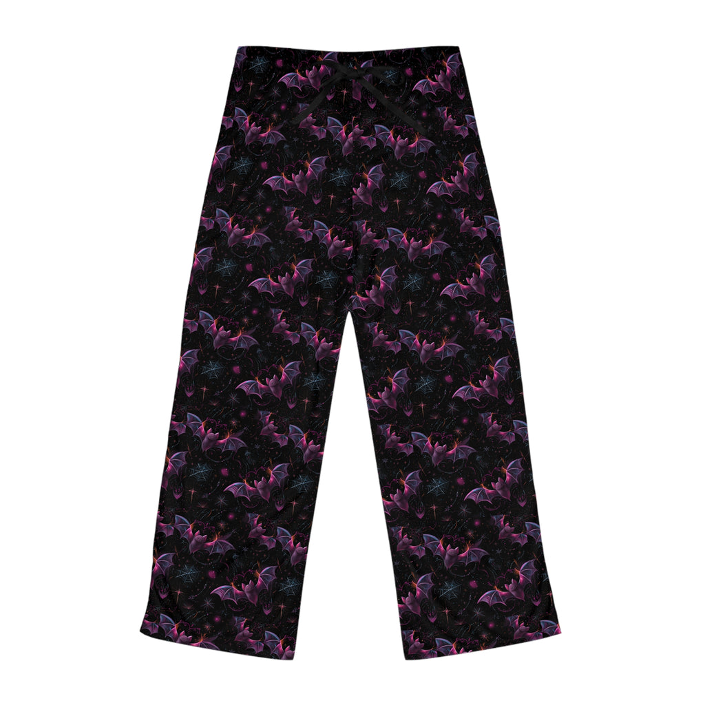 Women's Pajama Pants with Whimsical Bat Design | Cozy Nightwear, Halloween Sleepwear, Comfortable Loungewear, Gift for Her, Unique PJs