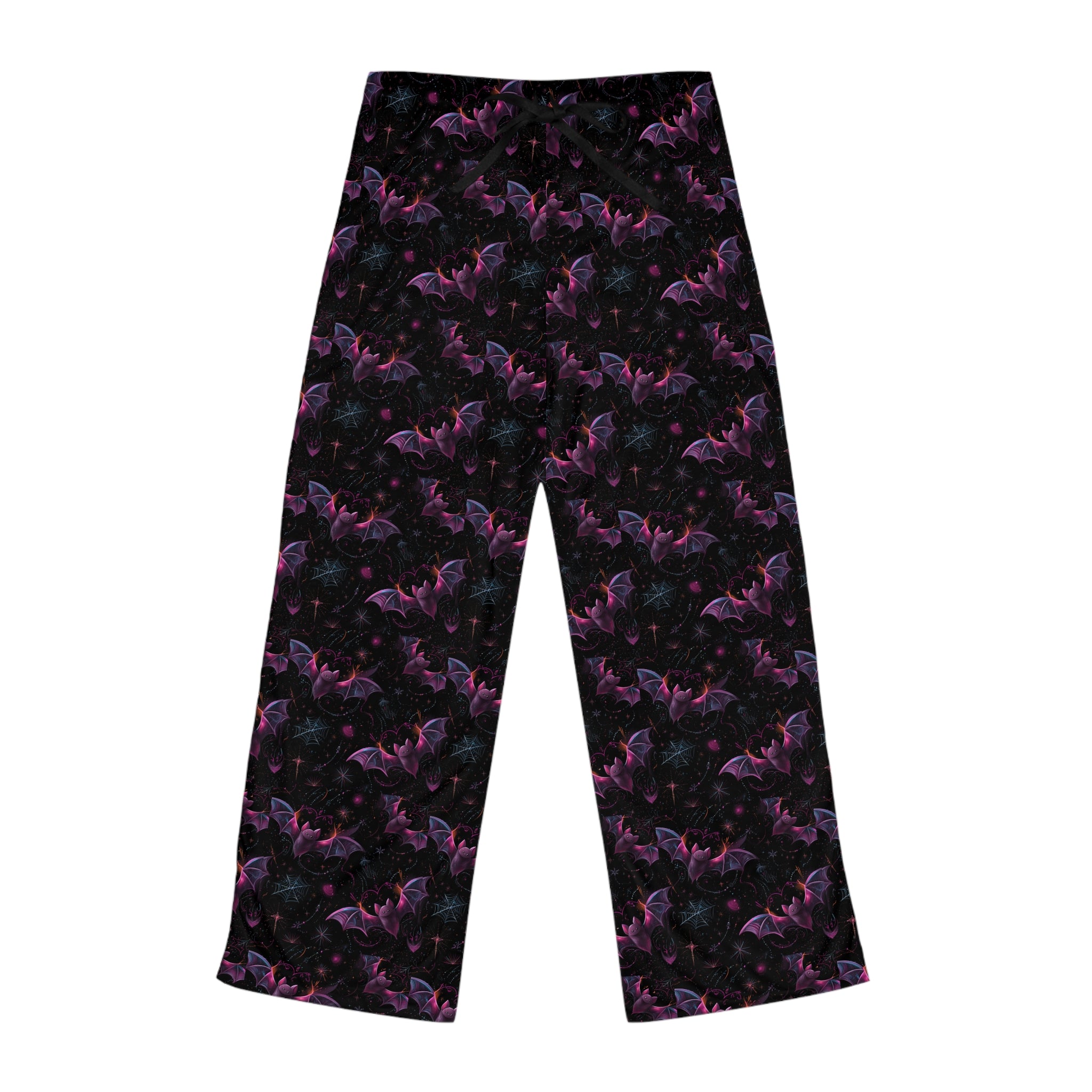 Women's Pajama Pants with Whimsical Bat Design | Cozy Nightwear, Halloween Sleepwear, Comfortable Loungewear, Gift for Her, Unique PJs