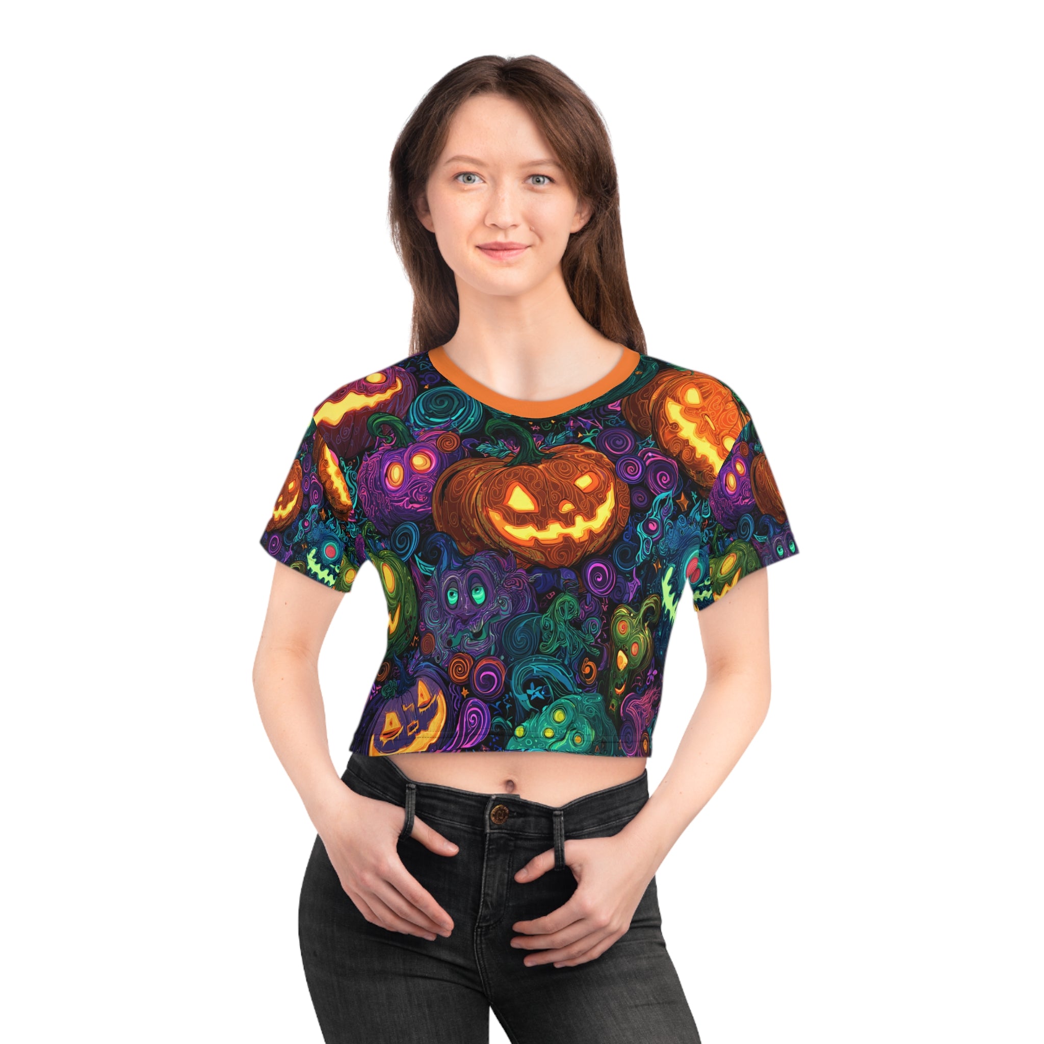 Crop Tee (AOP)