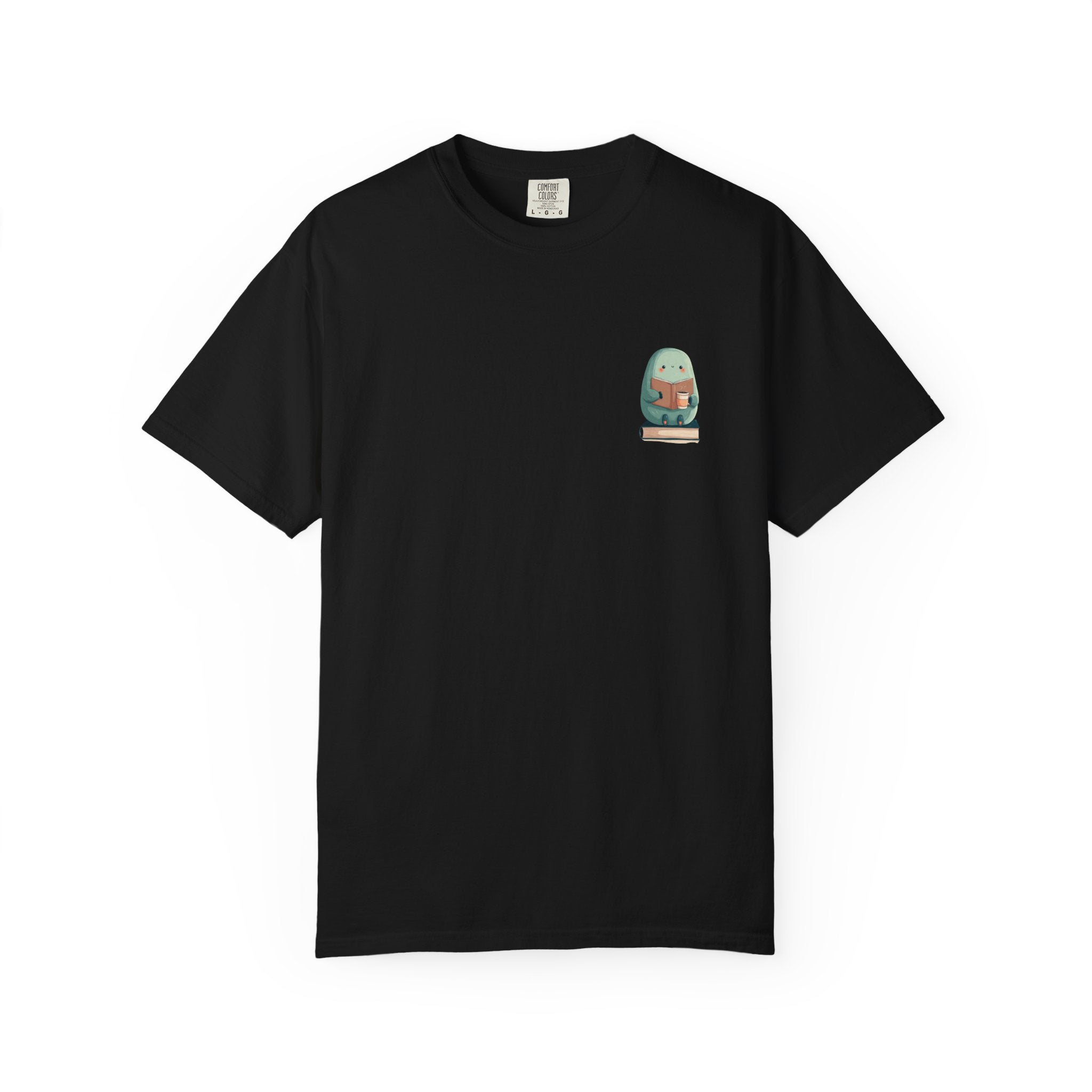 Bookish Caterpillar cute reading graphic tee