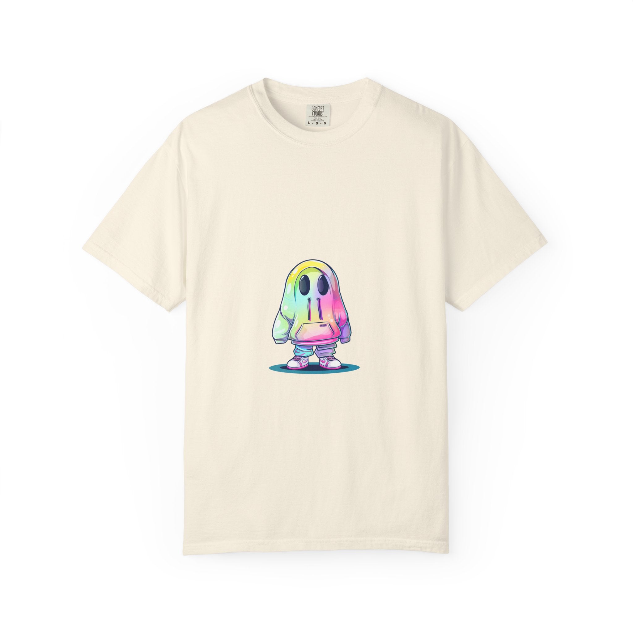 Cyber Ghost cute pastel goth Halloween streetwear tee