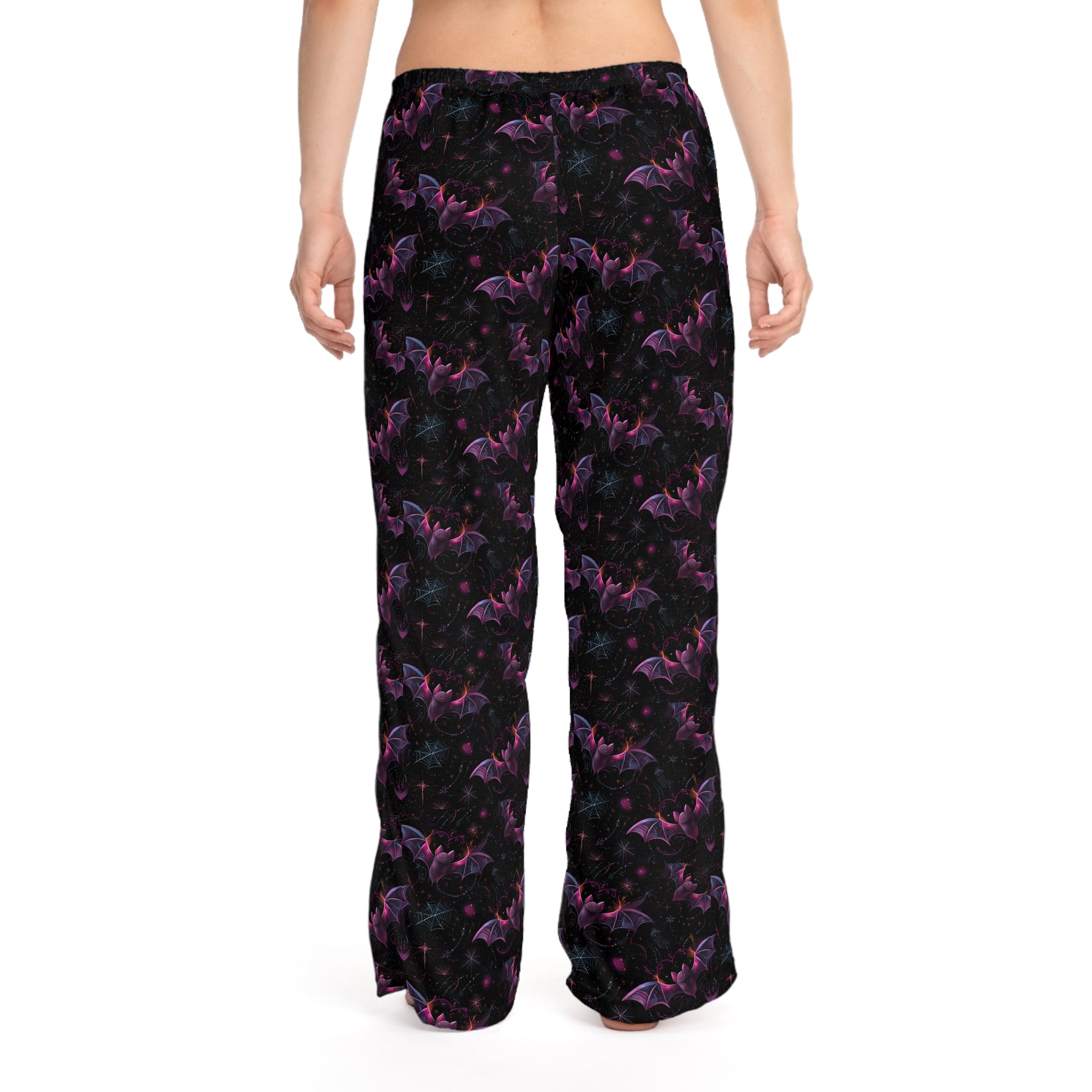 Women's Pajama Pants with Whimsical Bat Design | Cozy Nightwear, Halloween Sleepwear, Comfortable Loungewear, Gift for Her, Unique PJs