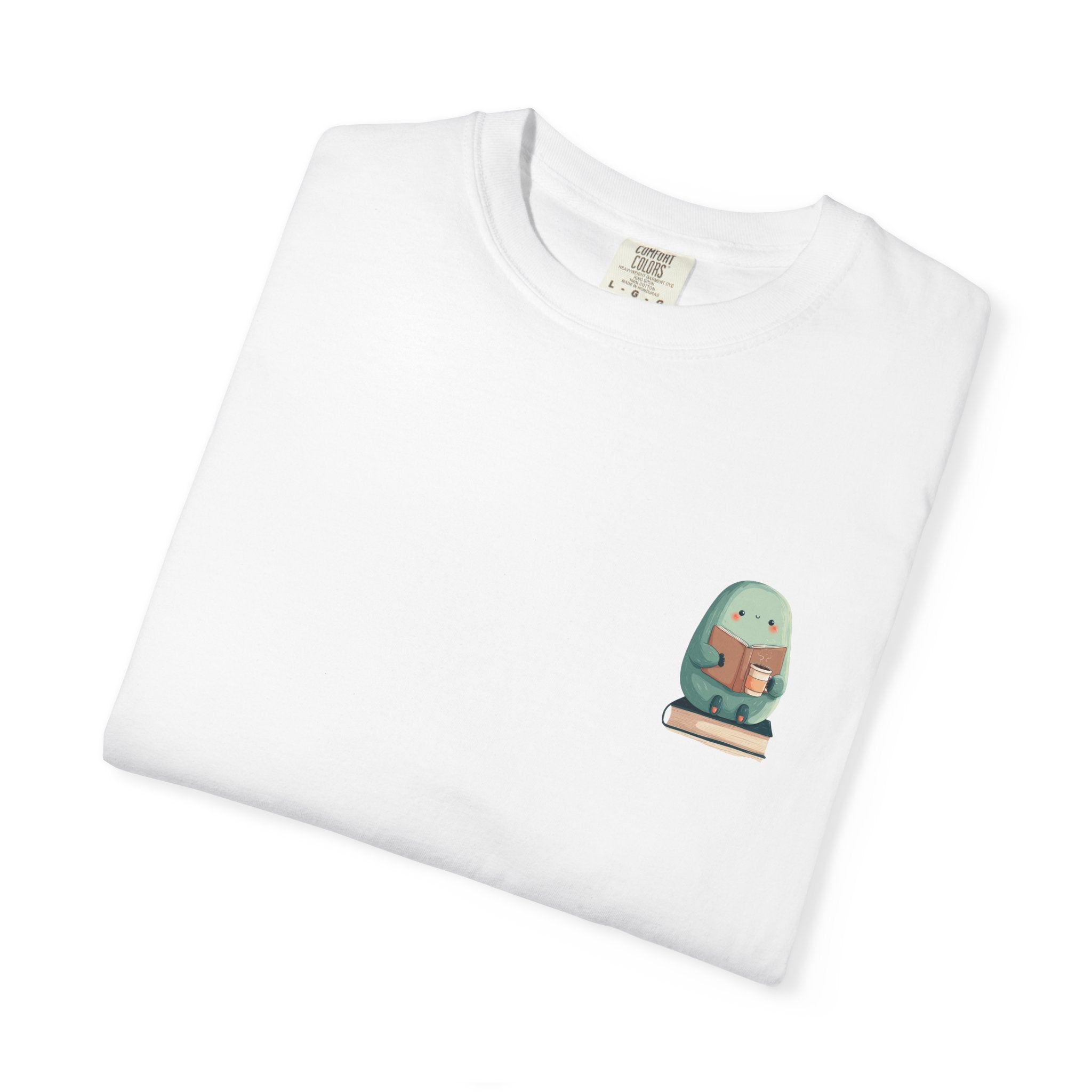 Bookish Caterpillar cute reading graphic tee