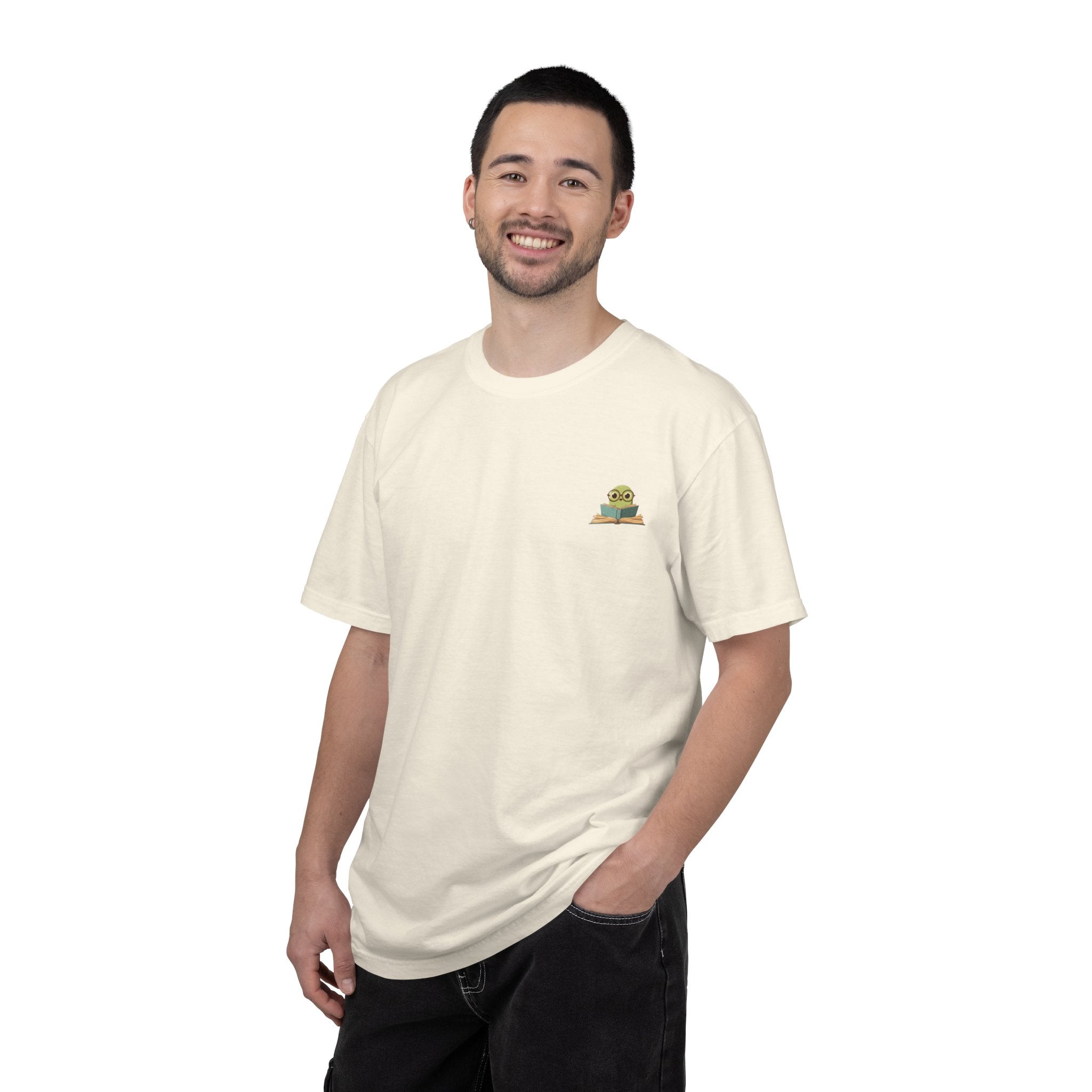 Streetwear Ghost Duo Halloween chest print graphic tee
