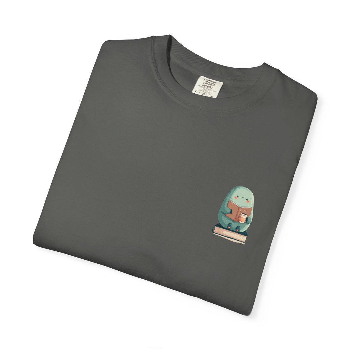 Bookish Caterpillar cute reading graphic tee