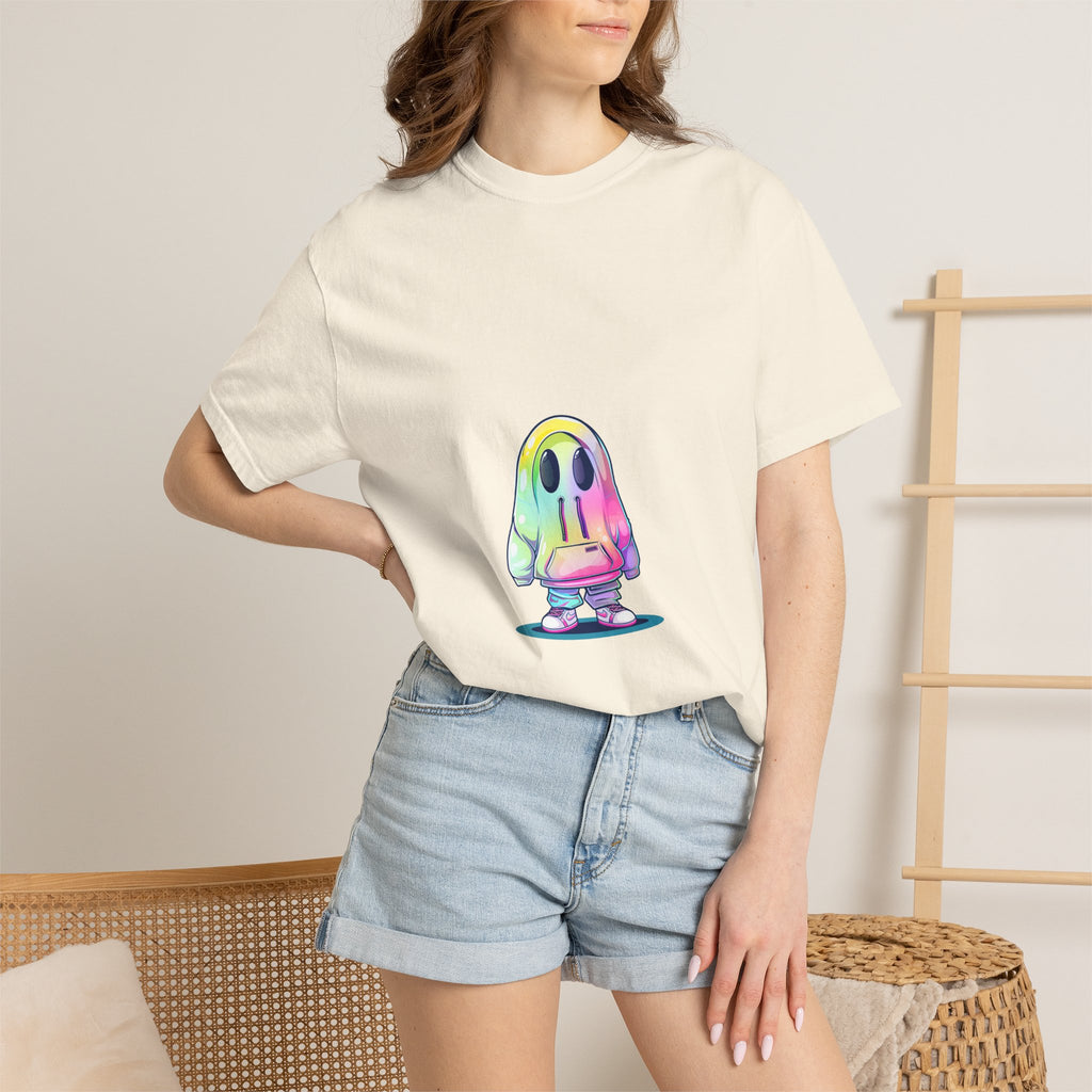 Cyber Ghost cute pastel goth Halloween streetwear tee