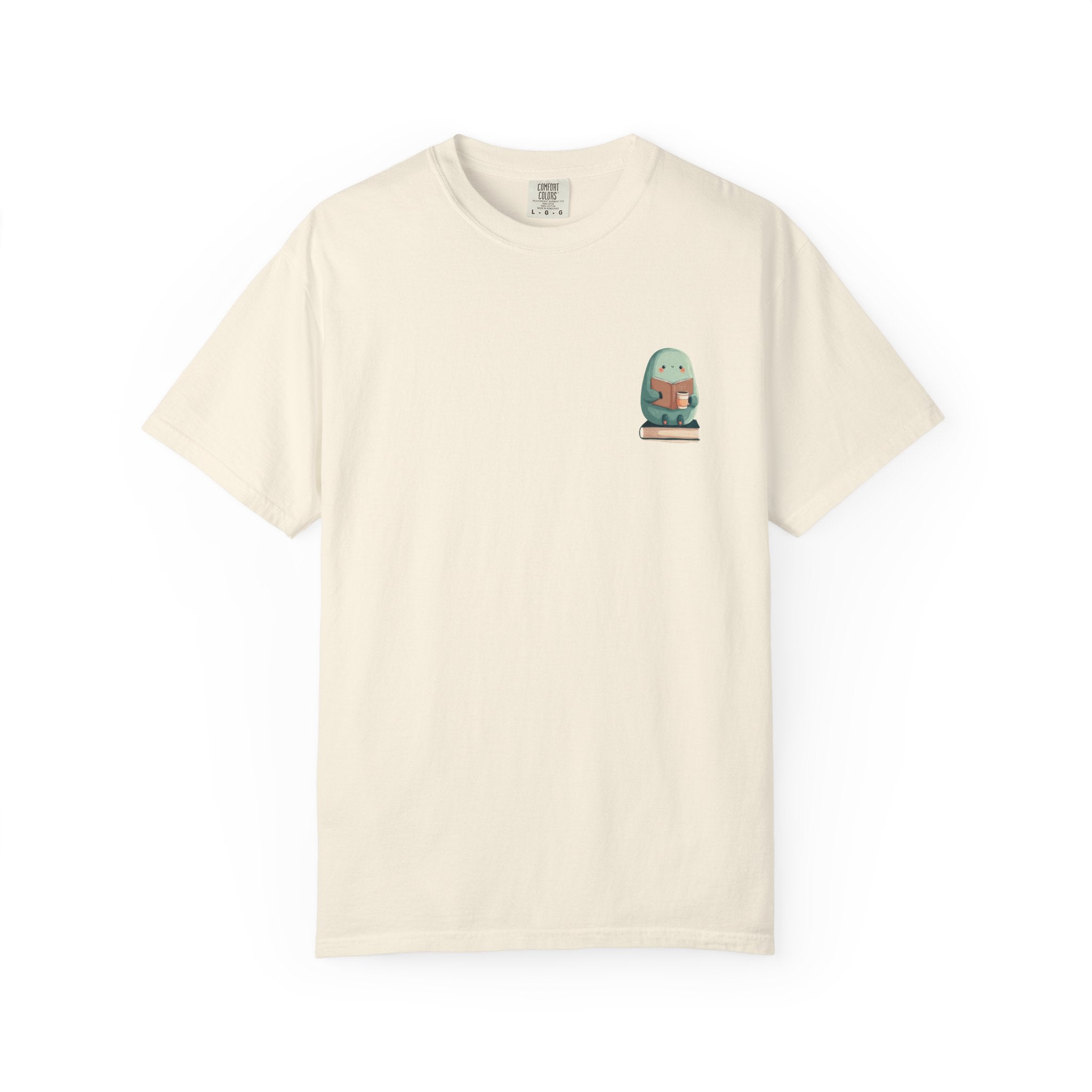 Bookish Caterpillar cute reading graphic tee