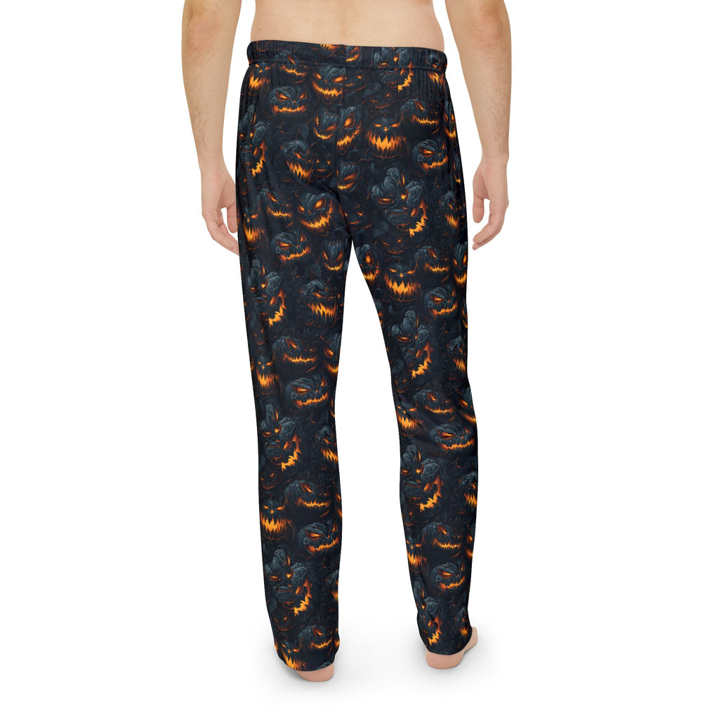 Men's pumpkin pajama pants size chart