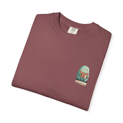 Bookish Caterpillar cute reading graphic tee