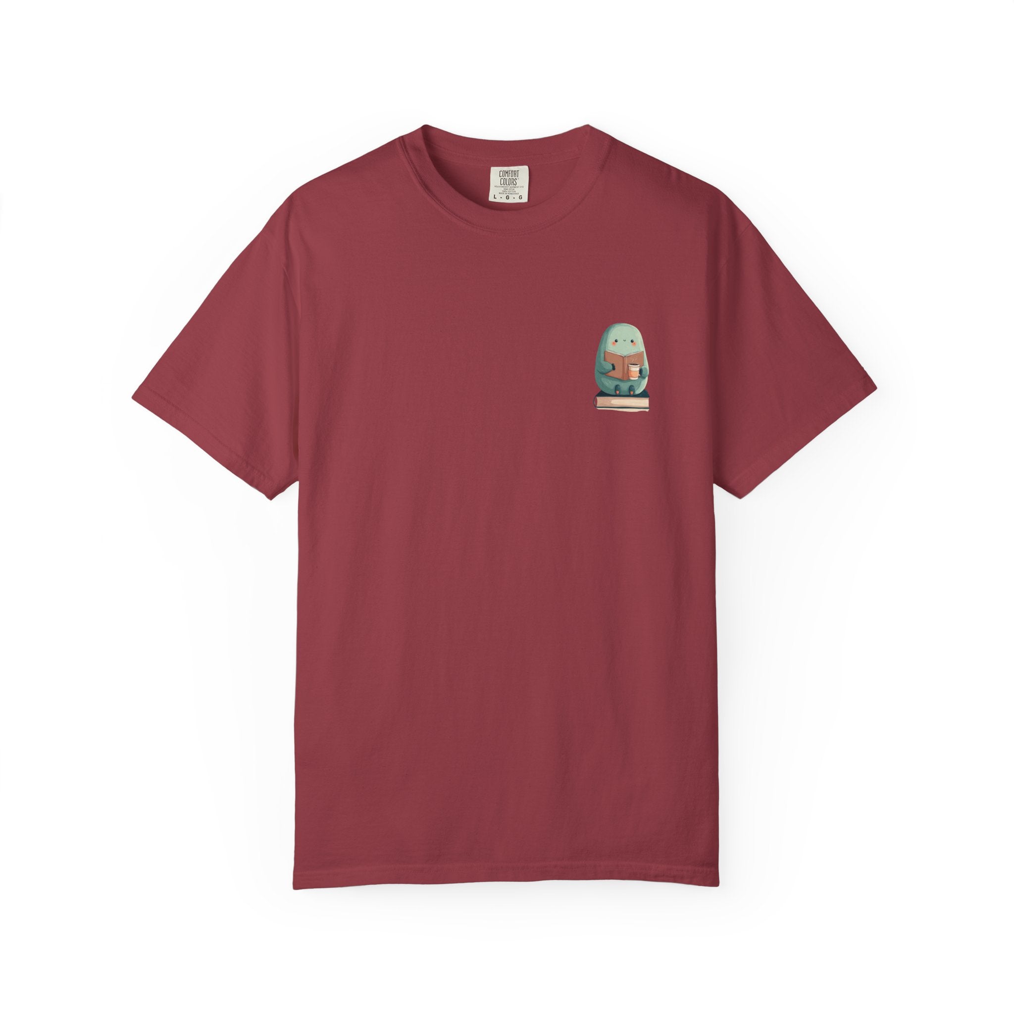 Bookish Caterpillar cute reading graphic tee