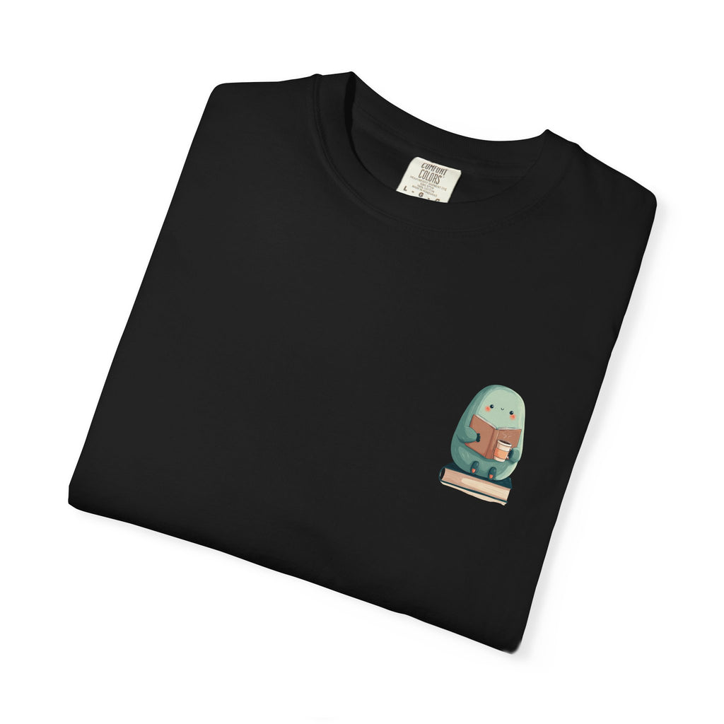 Bookish Caterpillar cute reading graphic tee