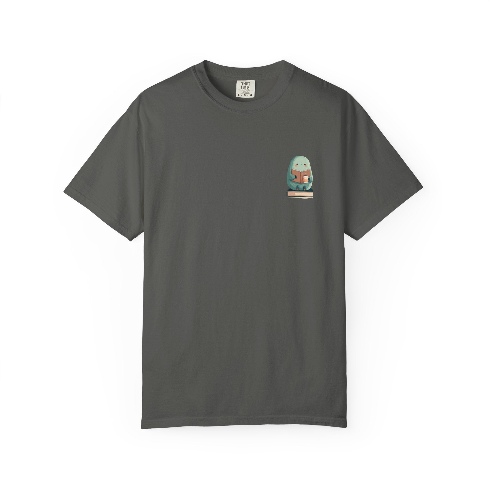 Bookish Caterpillar cute reading graphic tee